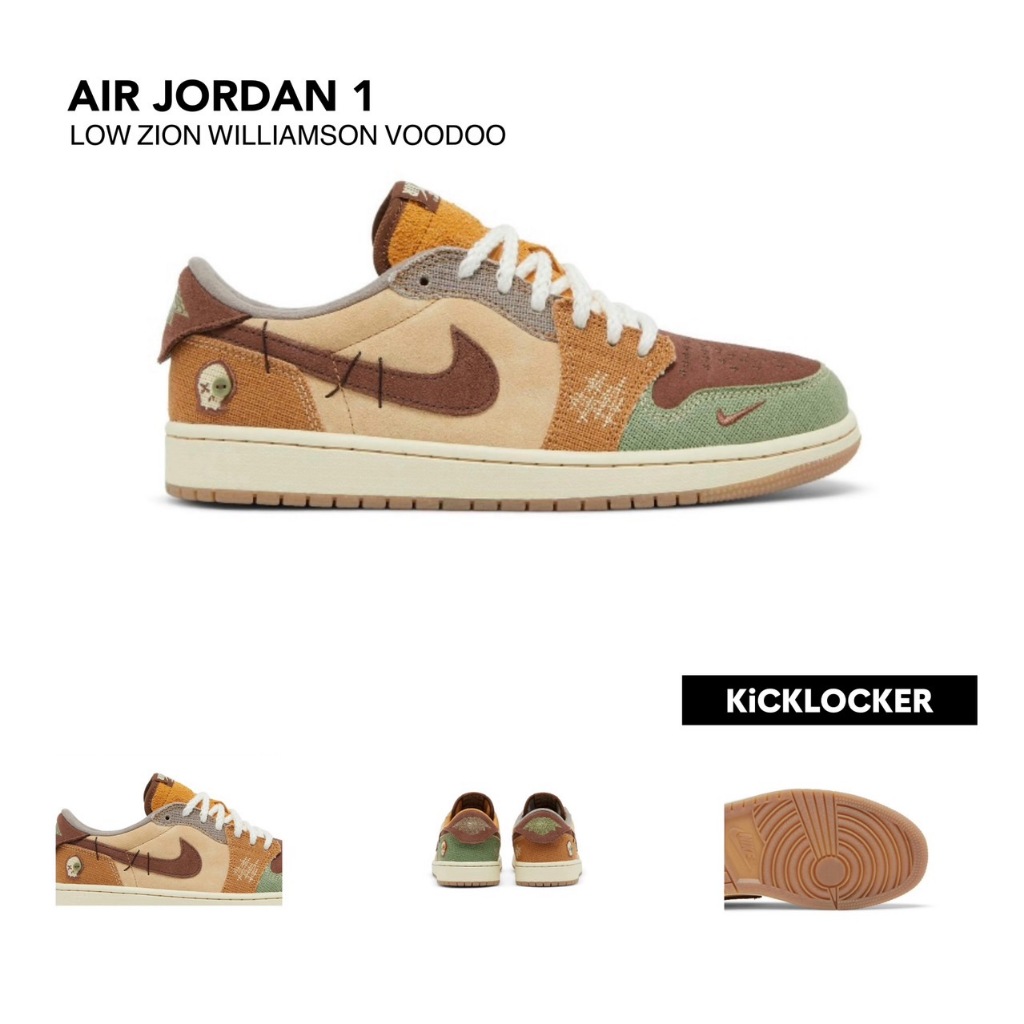 KiCKLOCKER - Air Jordan 1 Low Zion Williamson VOODOO