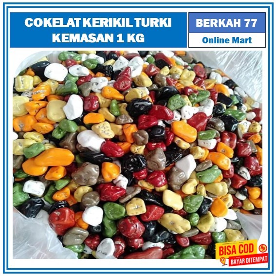 

COKLAT KERIKIL COKELAT TURKI OLEH OLEH HAJI UMROH 1 KG