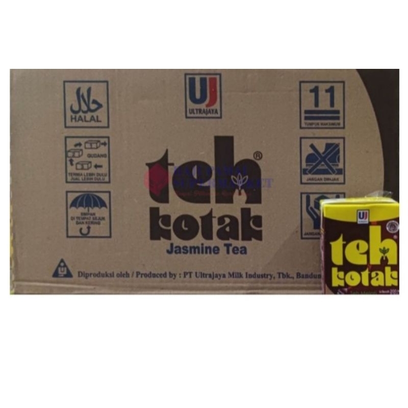 

Ultra Teh Kotak Jasmine/ Melati 200ml 1 dus isi 24pcs