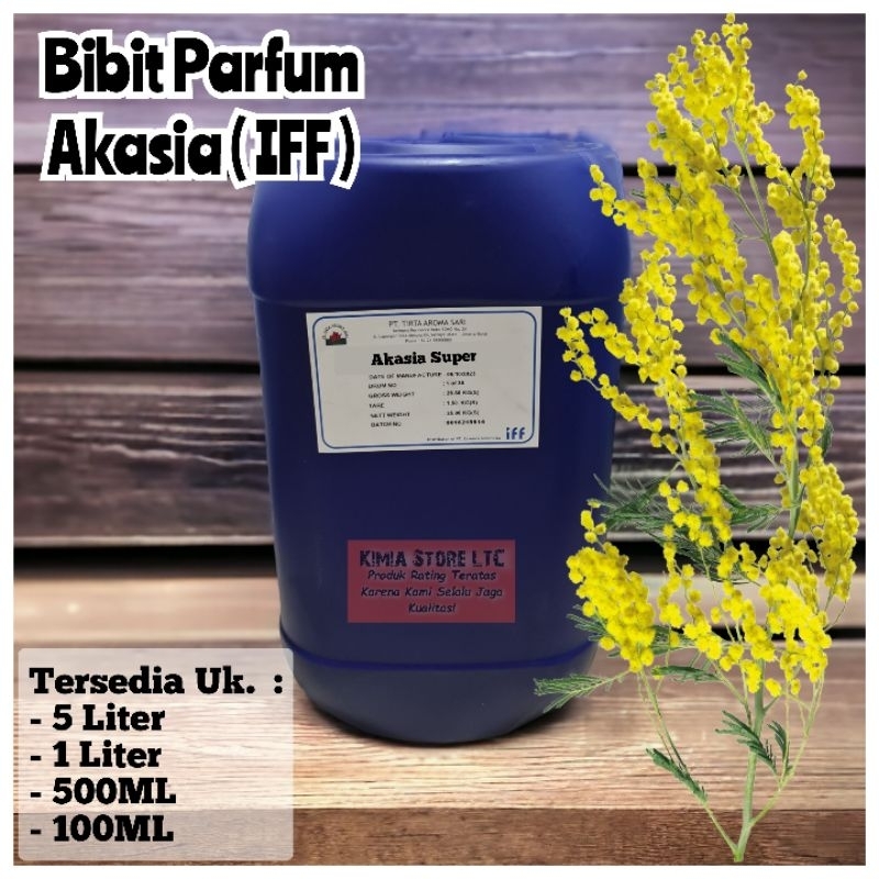 BIBIT PARFUM AKASIA IFF 1 LITER ( ORIGINAL IFF )/ BIANG PARFUM AKASIA IFF 1 LITER ( BIBIT MURNI AKAS