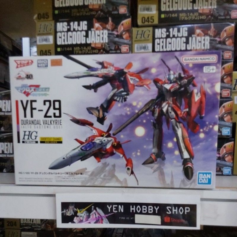 GUNDAM HG 1/100 YF 29 DURANDAL VALKYRIE 65420 [ORIGINAL BANDAI]