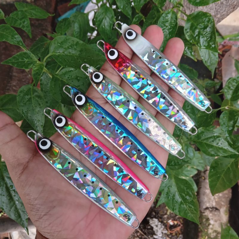 Metal Jig Maria Metal Flicker GID 60gr Castjig Light Jigging Lure