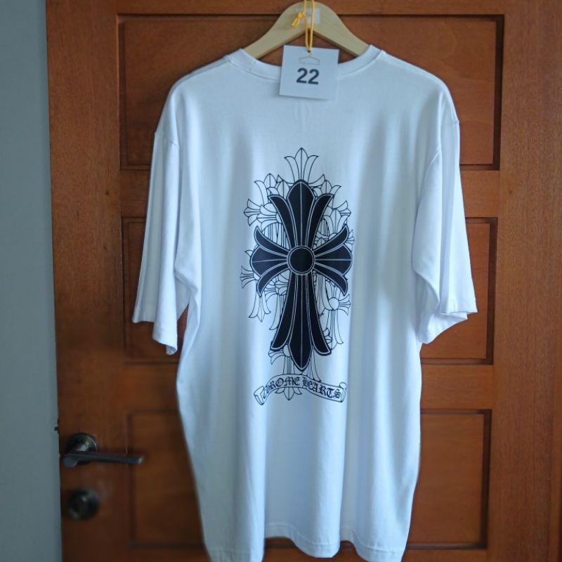 Kaos Oversize Cotton Combed 24s Pria/Wanita Sablon DTF anti crack Hitam/Putih