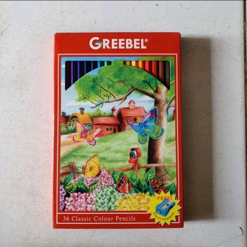 

Pensil / Colour Pencil 36 Warna Greebel Classic