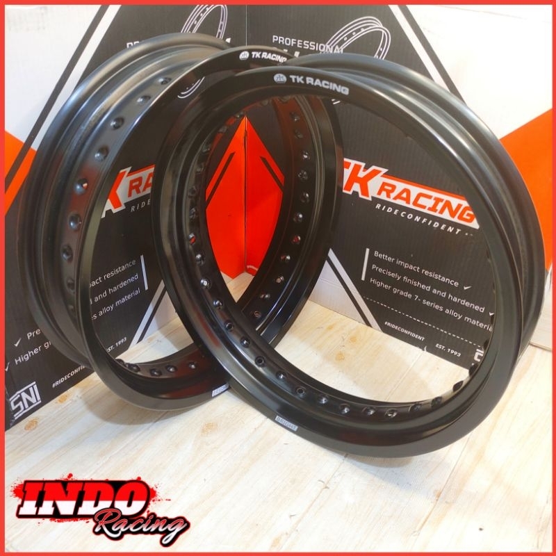 Velg TK Racing 17 300 350 Hole 36 Supermoto CRF WR KLX Dtracker Dll Velg Ring 17 300 350