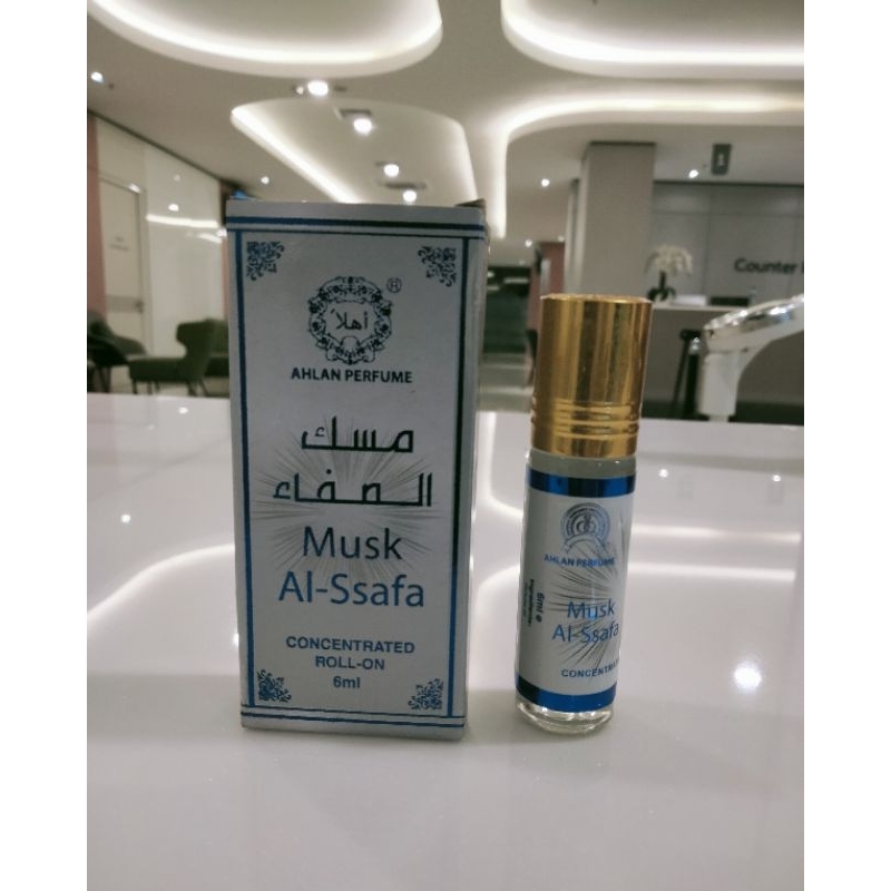 (EXP 2027 ) AHLAN PARFUM MUSK AL-SSAFA ORIGINAL SAUDI