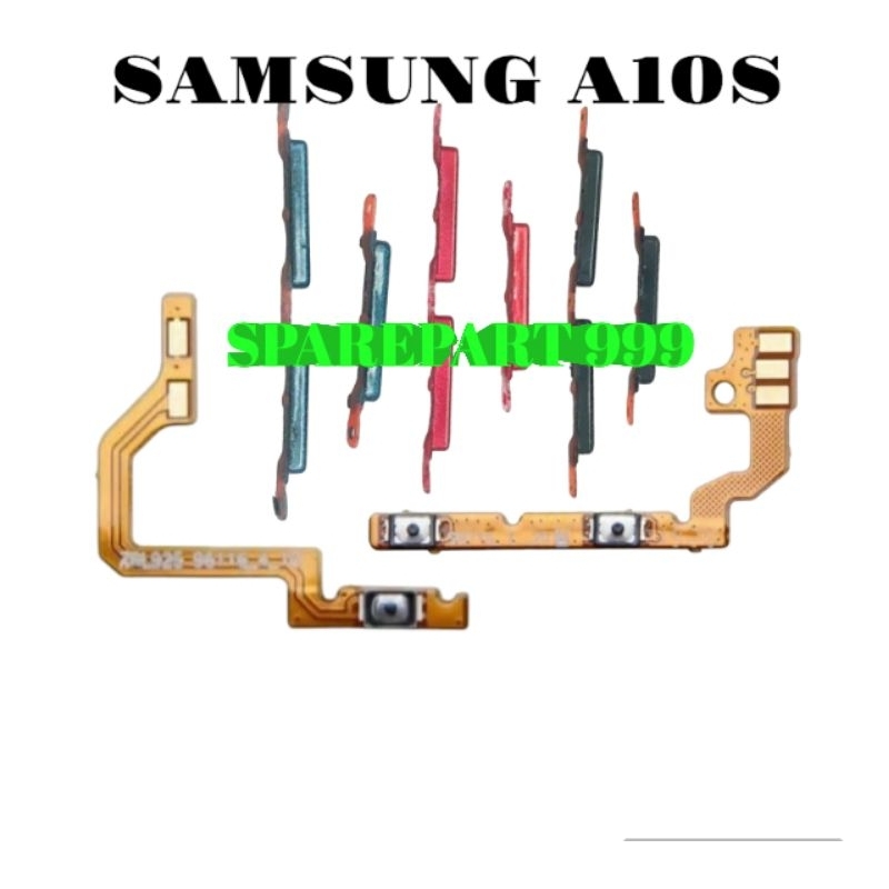 TOMBOL SAMSUNG A10S A107 A107F TOMBOL SET + FLEXIBEL TOMBOL SAMSUNG A10S A107 A107F