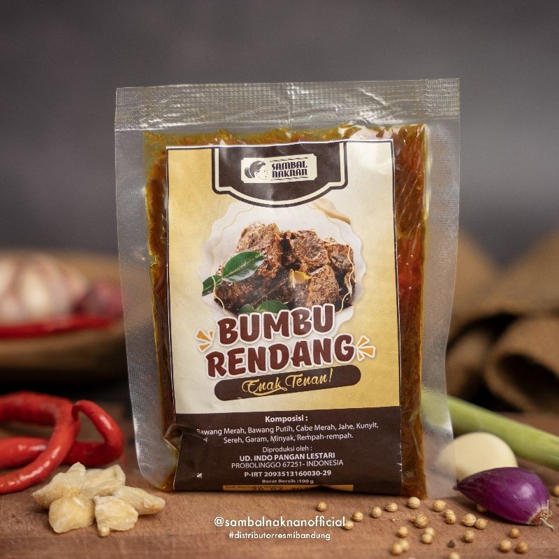 

Bumbu Rendang Naknan siap masak per 100 gr