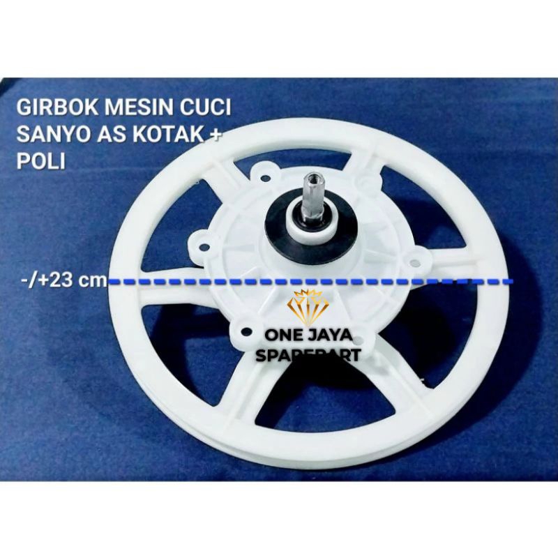 Gearbox Mesin Cuci Sanyo Aqua 2 Tabung