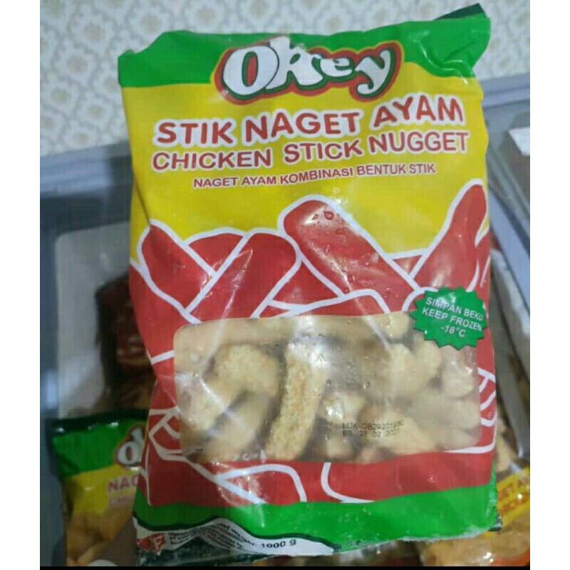 

Okey Stik Nugget Ayam 1kg Termurah