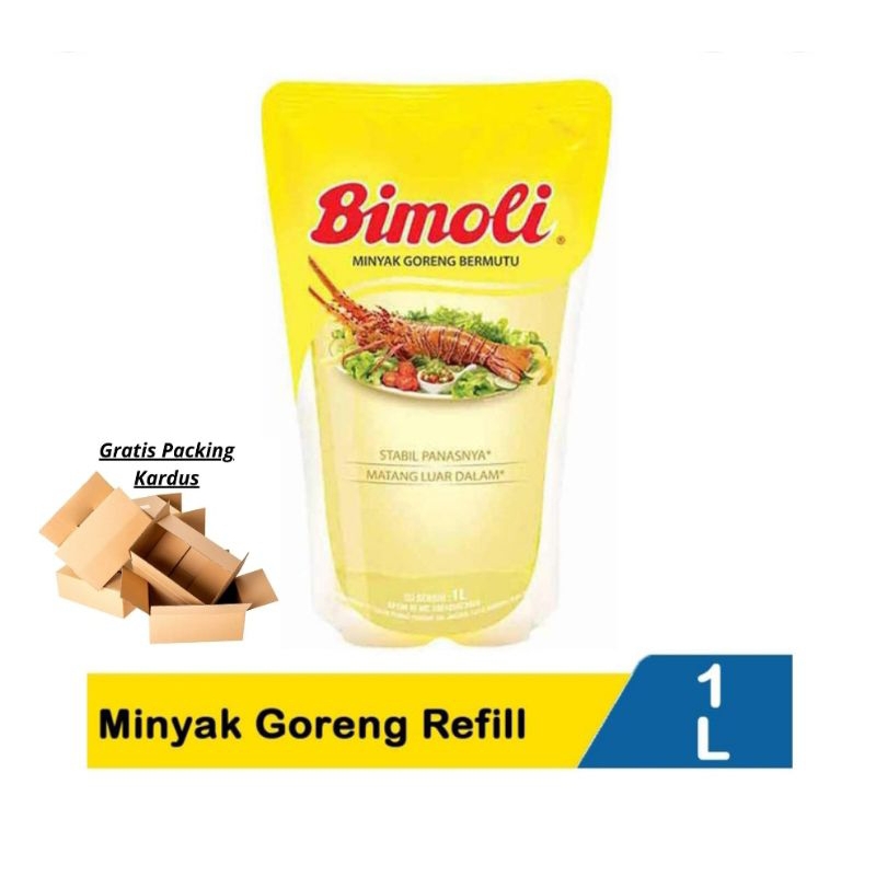 

[Kalimantan] BIMOLI Minyak Goreng 1L Kemasan Pouch