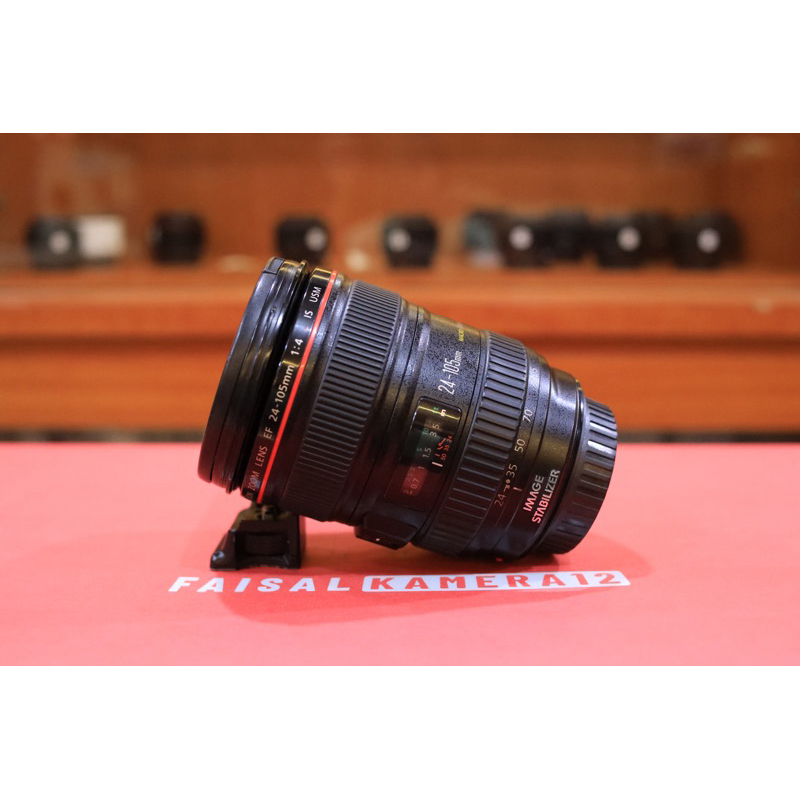 Lensa canon 24-105mm L series like new termurah