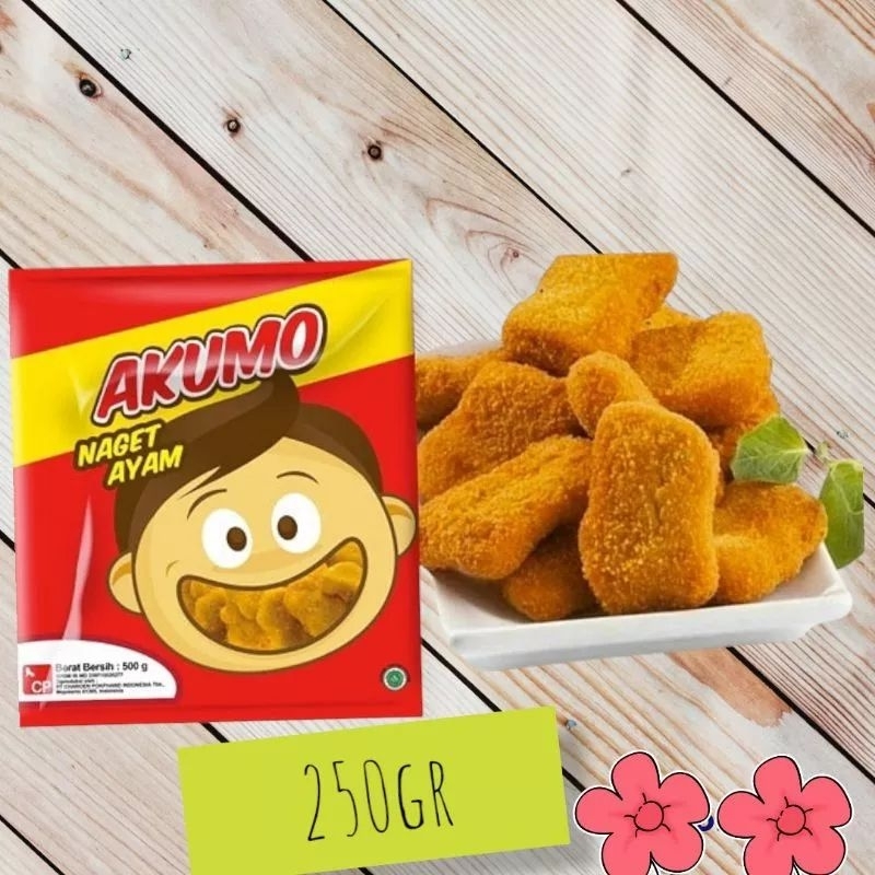 

Nugget Ayam Akumo kemasan 250 gram