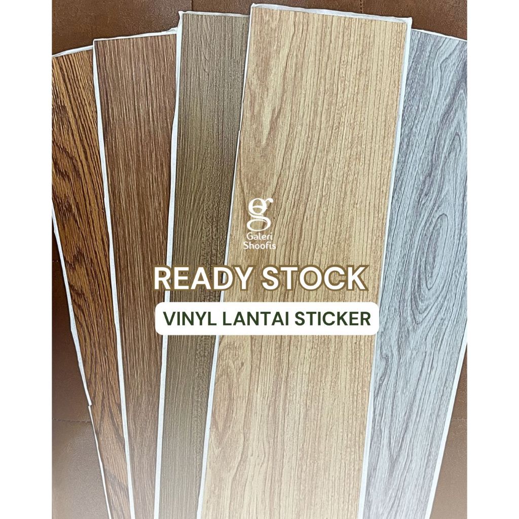 Parket Lantai Vinyl Stiker Dan Non Sticker Dijual Perbox
