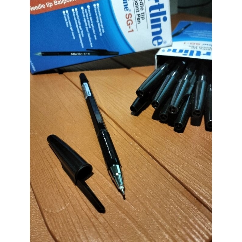 

1 PACK (12 PCS) BOLPEN/PULPEN SEMI GEL NEEDLE TIP ARTLINE 0.7MM 10ML
