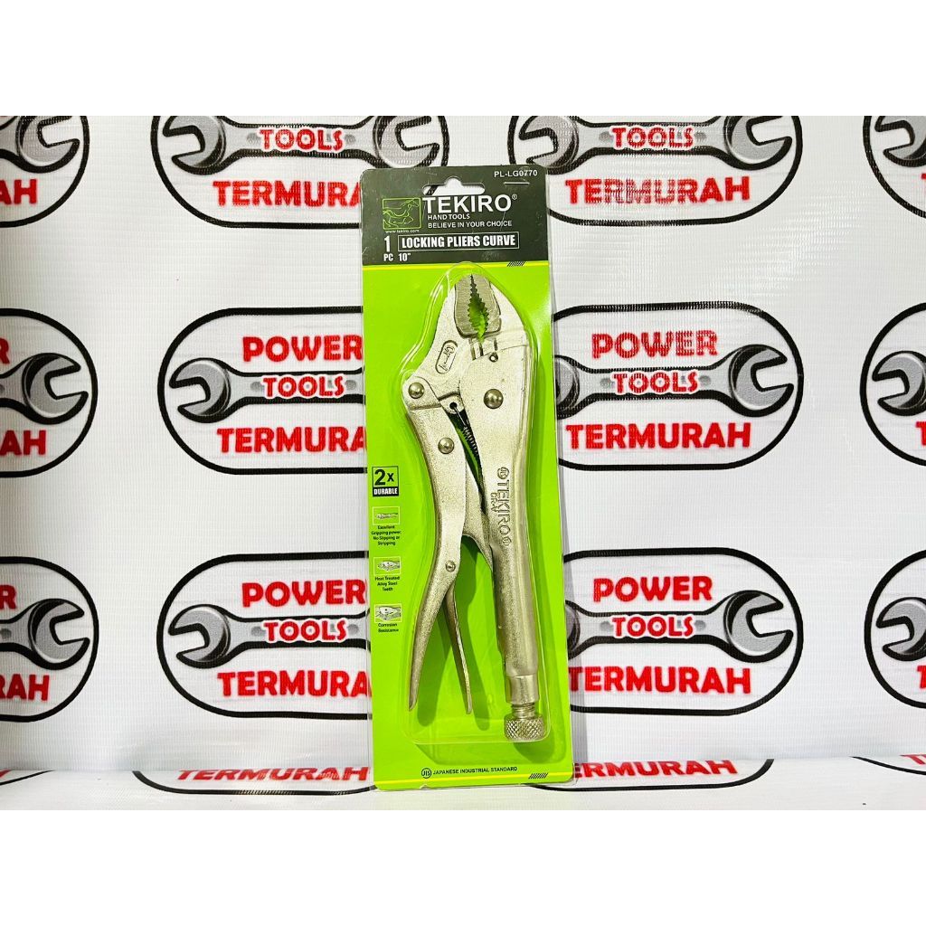 

Tang buaya bengkok 10" TEKIRO PL-LG 0770