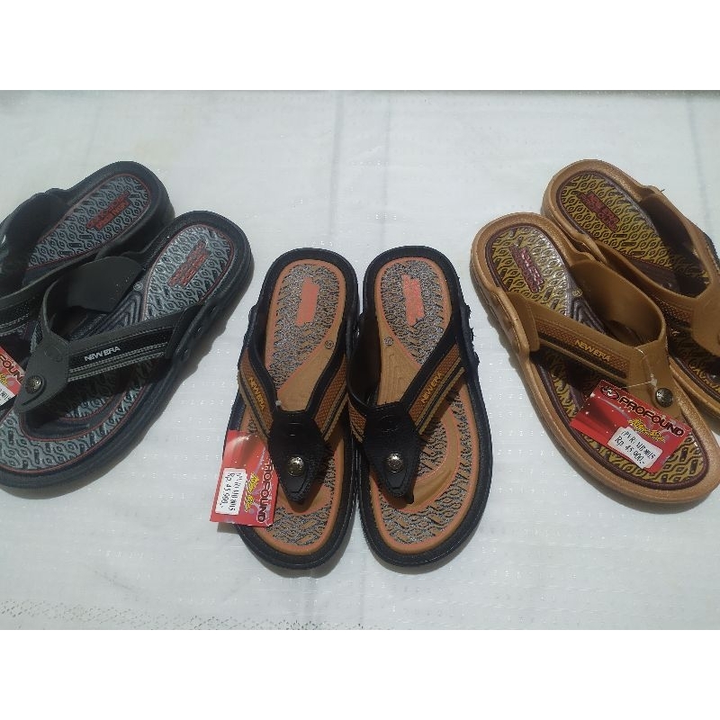 Sandal NEW ERA | sandal jepit NEW ERA | sandal jepit karet pria