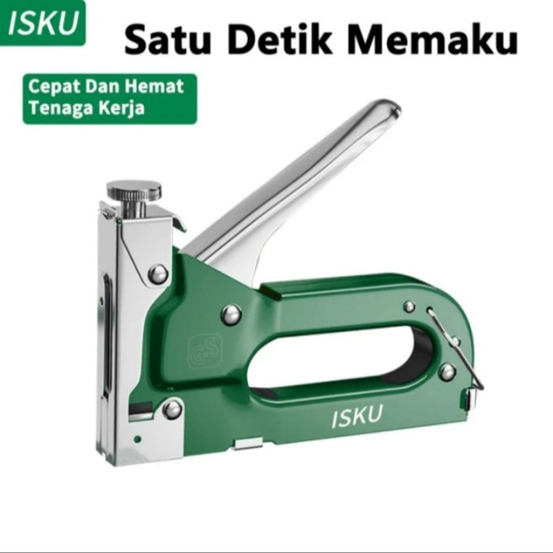 

Staples Tembak 3 In 1 Tacker ISKU/ Stapler Bisa 3 Jenis Ukuran Staples
