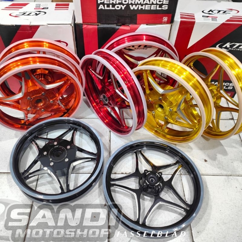 Velg Racing Ktc Ares Vario 125 & Vario 150 / Pelek Racing Ktc Racing Vario 150 & 125 Ring 14 -185/21