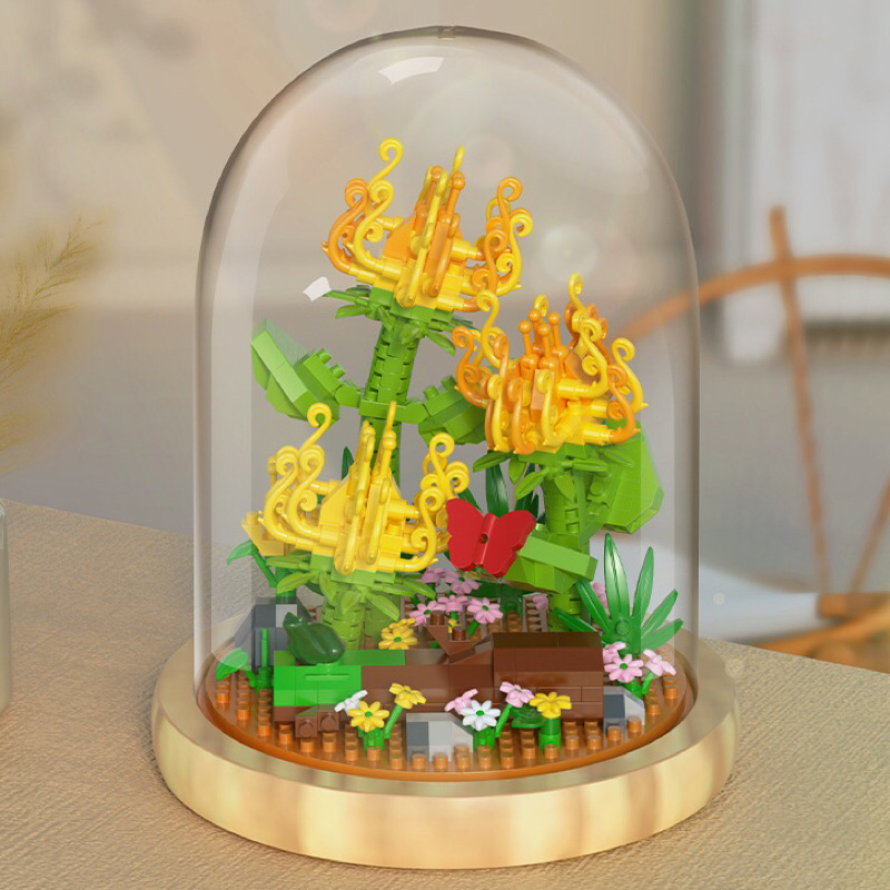 Yugao Lego Bunga bunga