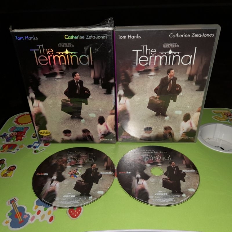 VCD The Terminal (Tom Hanks) ORIGINAL Kings MediaLine VideoCD