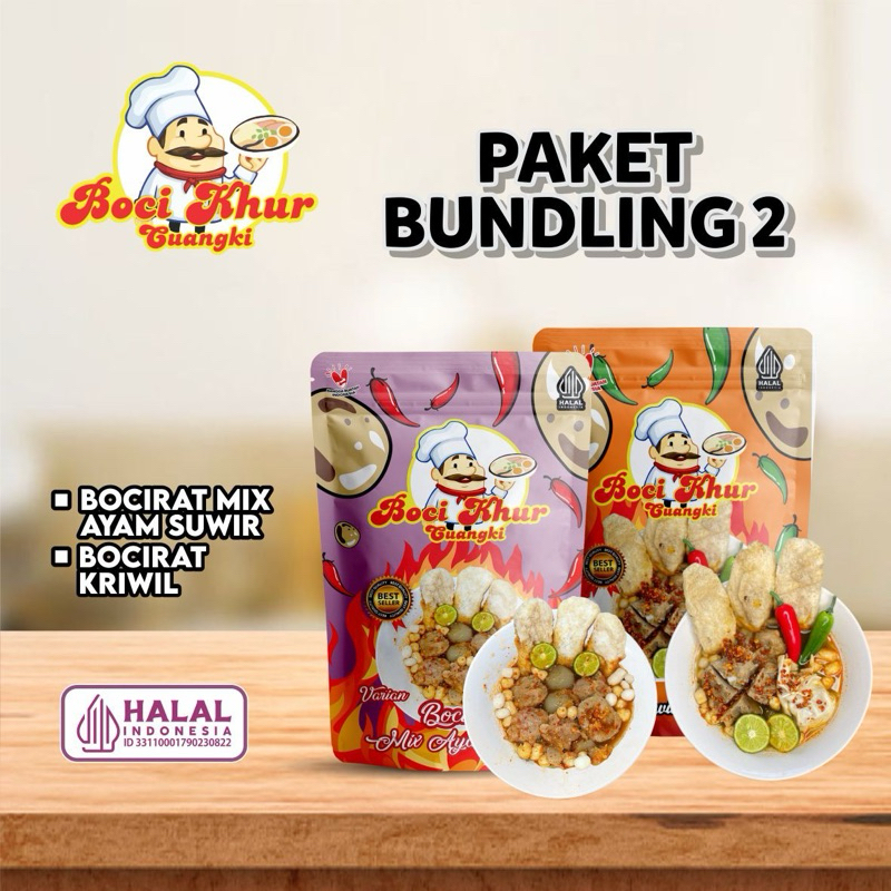 

Boci Khurcuangki - Paket Bundling 2 ( Kriwil dan Mix )