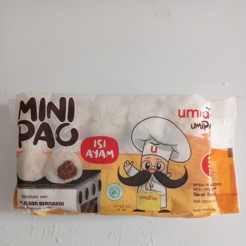 

Umiami Minipao Ayam 480 gr isi 30