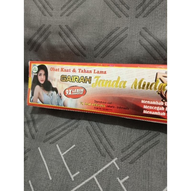 GAIRAH JANDA MUDA kapsul Original