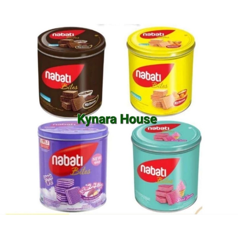 

Richeese Nabati Bites & Richoco Wafer White Kaleng 287gr