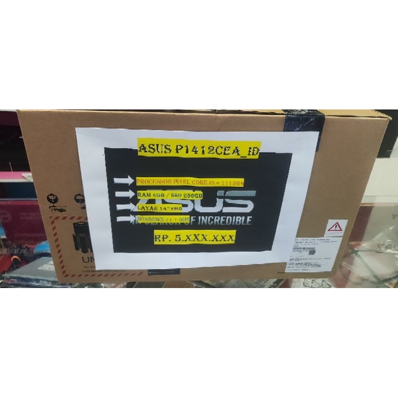 ASUS P1412CEA i3 1115G4 4GB SSD 256GB