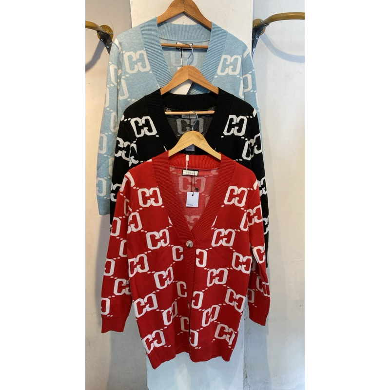cardigan rajut gucci bkk