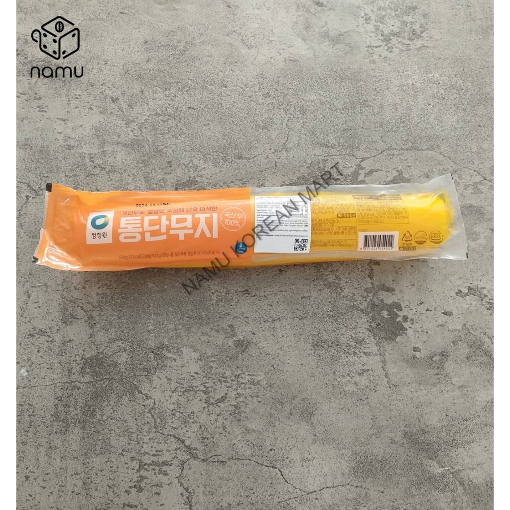 

Chung Jung One Whole Danmuji Acar lobak 550gr / Acar Lobak Utuh / Whole Danmuji / Korean Danmuji / Acar Lobak Korea