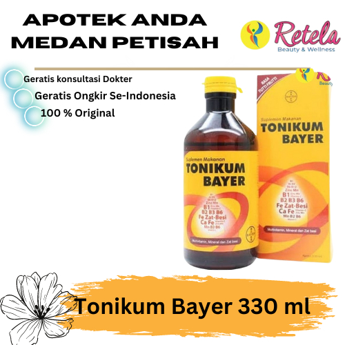 Tonikum Bayer 330 ml / suplemen penambah darah