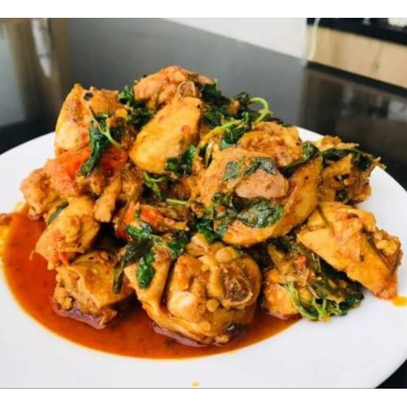 

ayam woku siap santap