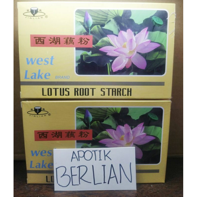 

WEST LAKE BRAND LOTUS ROOT STARCH AKAR TERATAI @250GR