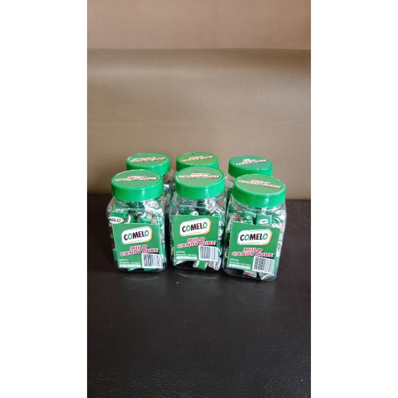 

Miilo Cube Candy Cube Permen Viral Milo Comelo Toples Botol Isi 50 pcs