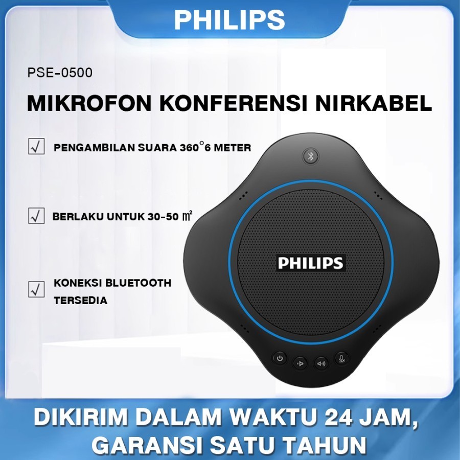 PHILIPS PSE0500 2 In 1 Speakerphone SmartMeeting Conferance