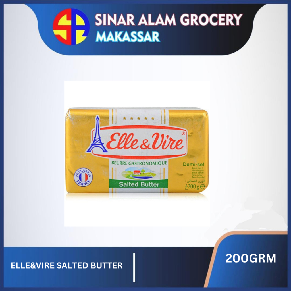 

ELLE&VIRE SALTED 200GRM