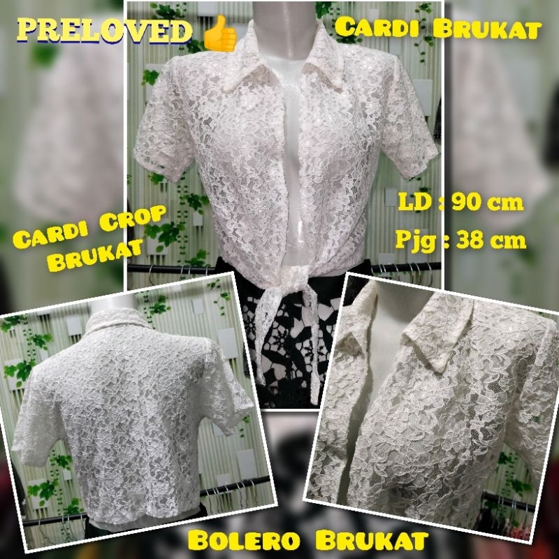 CARDI / BOLERO / CROP BRUKAT