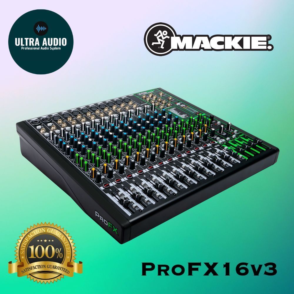 Mackie ProFX16v3 ProFX16 v3 16-channel mixer with USB and EFFECTS ORIGINAL