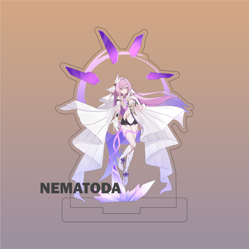 Figure Akrilik Honka Impact 3rd  Elysia - Standee Akrilik Honkai Impact 3rd Elysia - Standee Anime