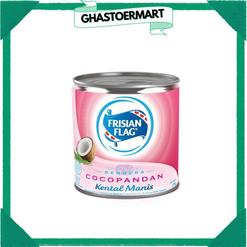 

GHASTOERMART | Frisian Flag Susu Kental Manis Cocopandan 370 gr