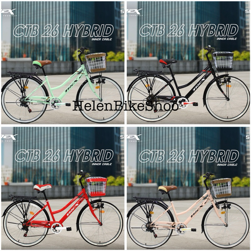 Sepeda CTB 26 inch Hybrid Trek(instant kurir)