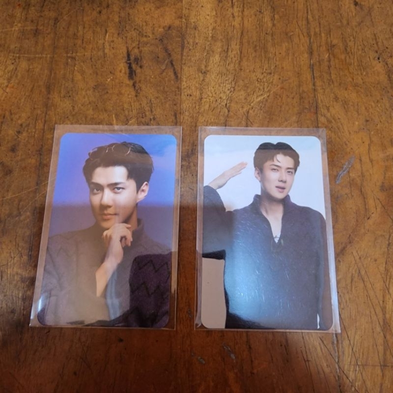 poca pc oh sehun exo season greetings 2023