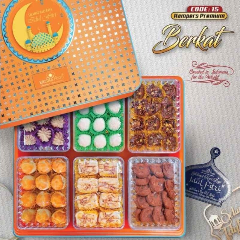 

TERMURAH KUE KERING/BINGKISAN/HAMPERS/KUE LEBARAN/KRISMA FOOD PAKET BERKAT ORIGINAL BPOM / TERPERCAYA KUE KERING PAKET HAMPERS BERKUALITAS