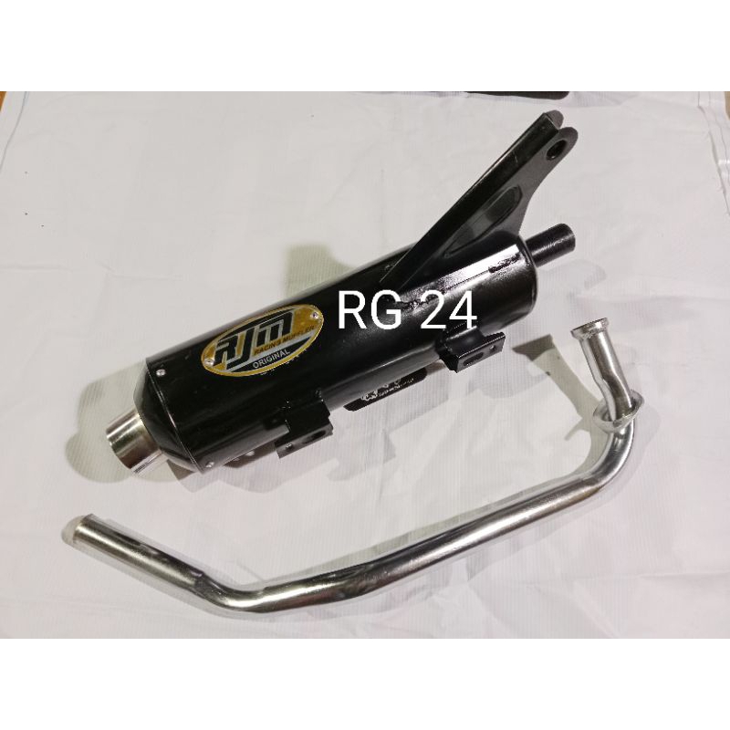 Knalpot Standar racing RJM muffler untuk metik SPIN 125 SKYDRIVE SKYWAVE HAYATE BEAT KARBU BEAT FI B