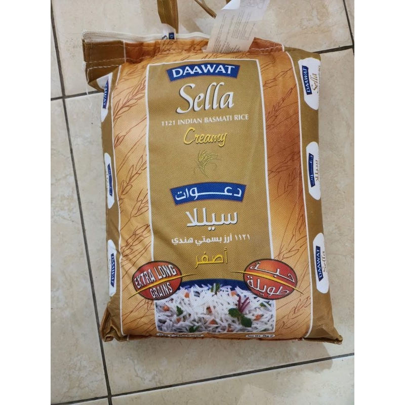 

Beras Basmati Daawat Sella Kemasan 5 KG