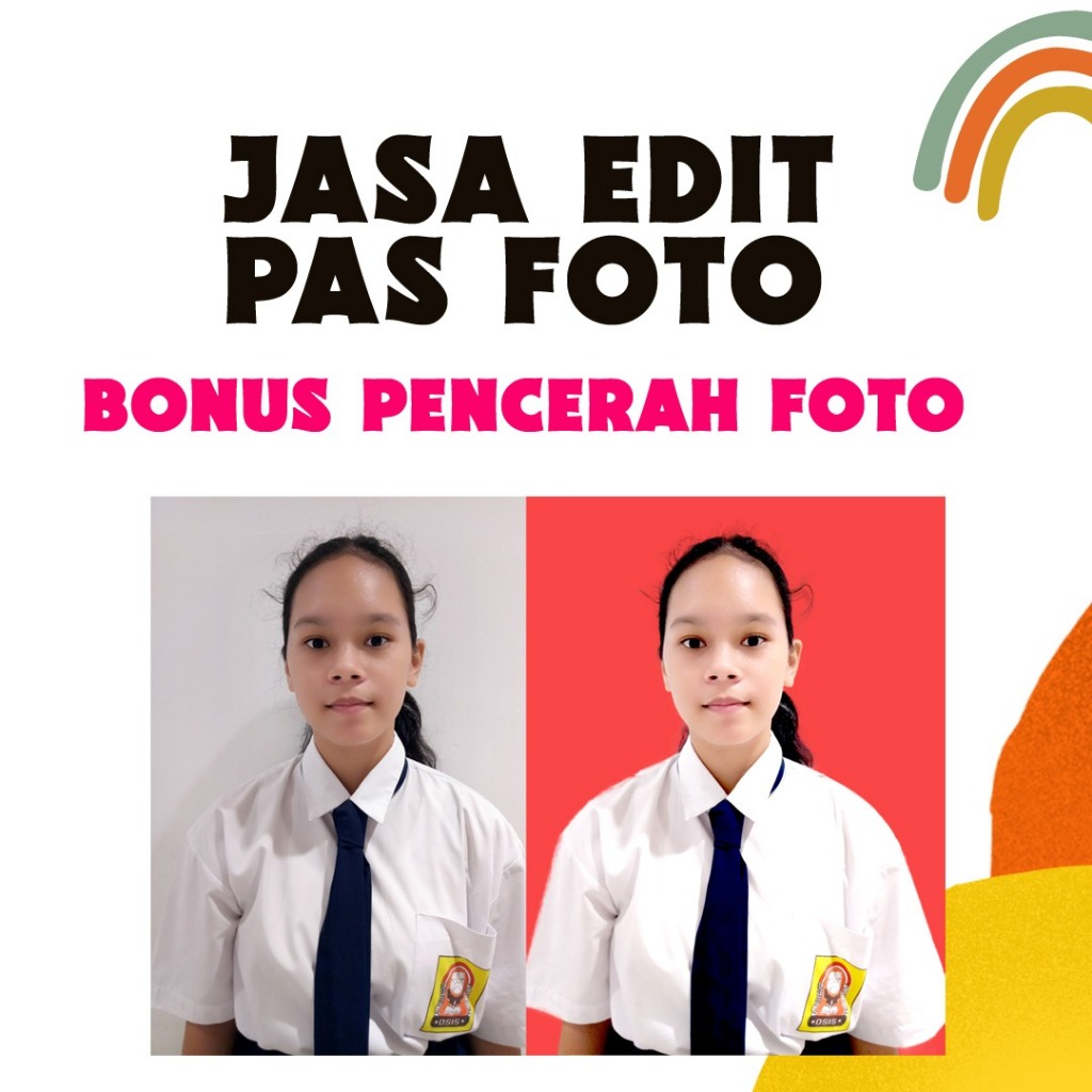 Jasa Edit Pas Foto  / Edit Foto Ganti Jas