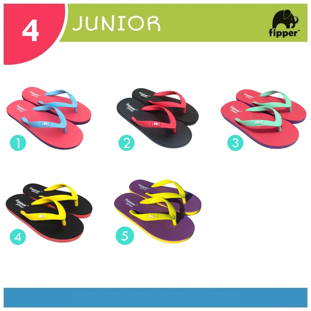 Fipper Junior / Sandal Jepit Anak / Fipper Anak UK 4 (size 34)