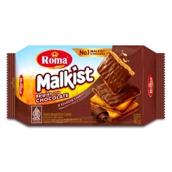 

[AYOBUY.ID] ROMA MALKIST BELGIAN STYLE CHOCOLATE 90g